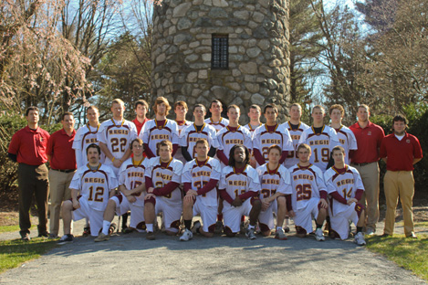 2012 Regis College Men's Lacrosse Roster