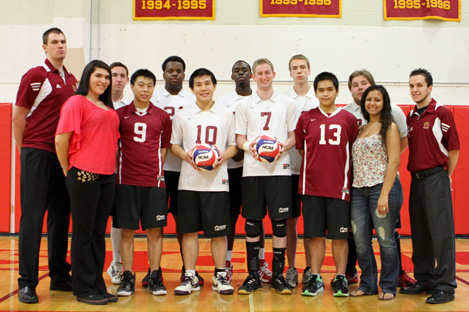 2012 Regis College Men's Volleyball Roster