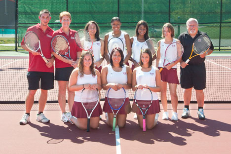 2010 REGIS COLLEGE WOMEN'S TENNIS ROSTER